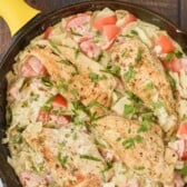 Jalapeno chicken with cream sauce