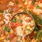 Mexican chicken soup