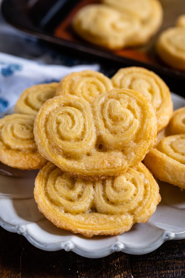 Easy palmier cookies