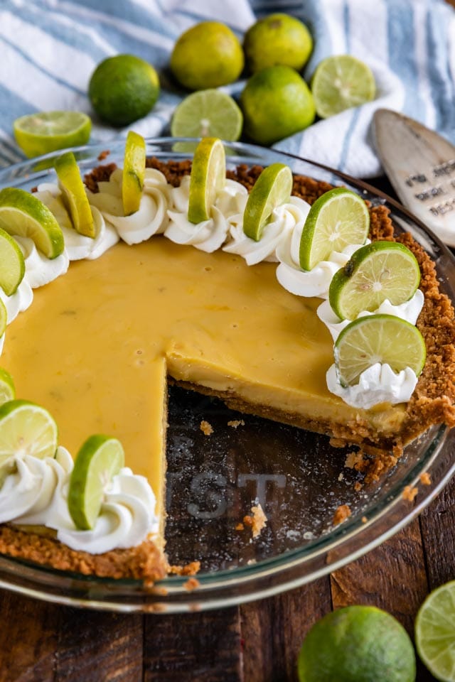 Key lime pie from scratch