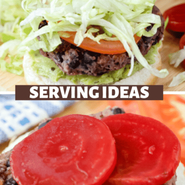 serving ideas for vegan burgers