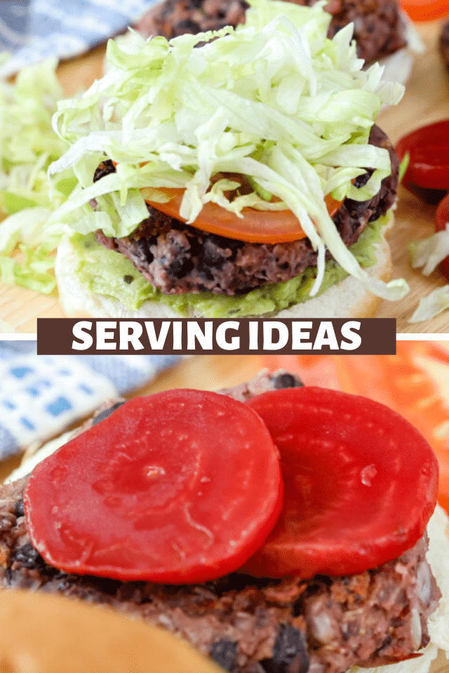 serving ideas for vegan burgers