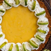 Authentic key lime pie