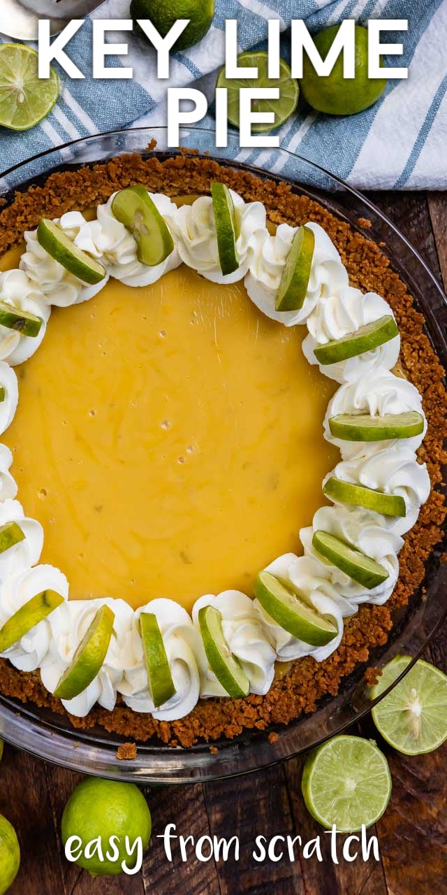 Authentic key lime pie