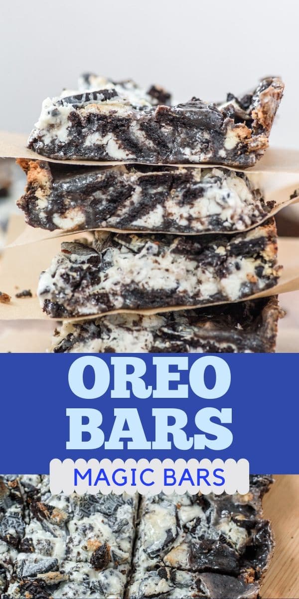 Magic Oreo 7 layer bars