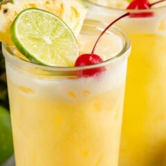 Pineapple pain killer cocktail