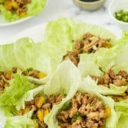 Healthy lettuce wraps