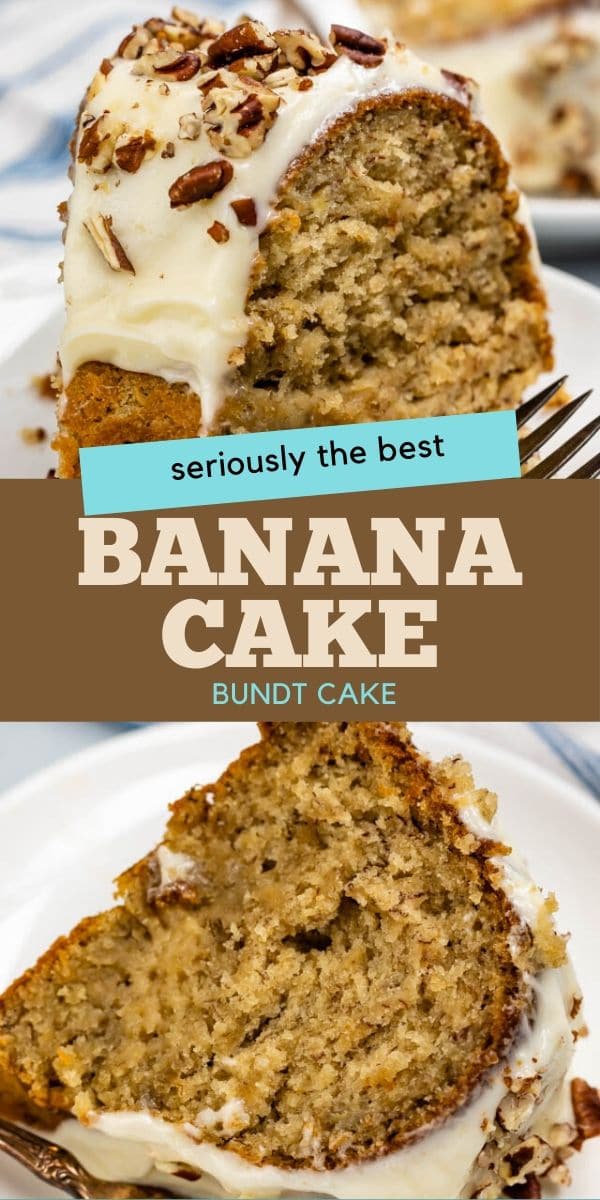 The best banana bundt cake