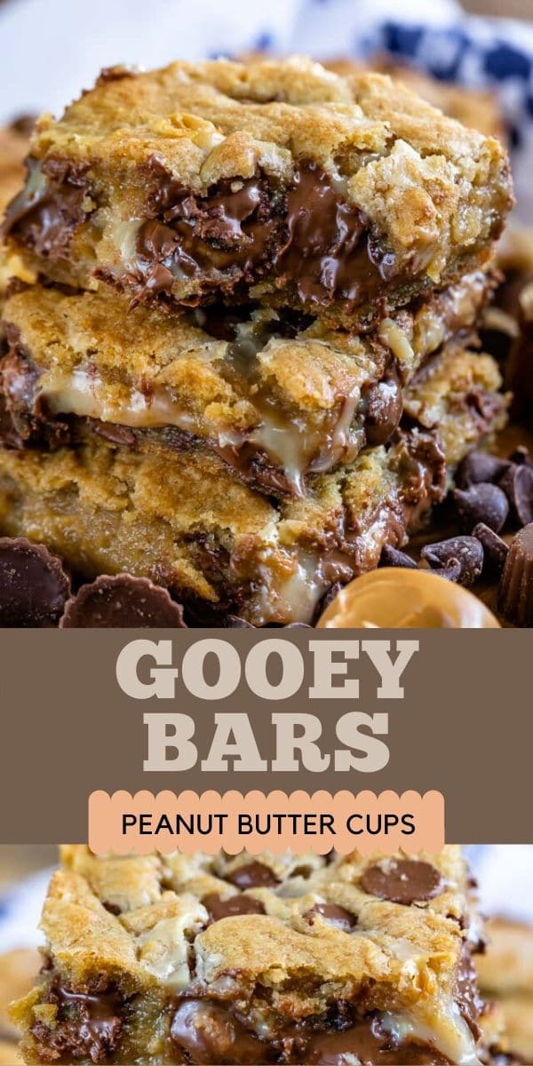 Peanut Butter Gooey Bars