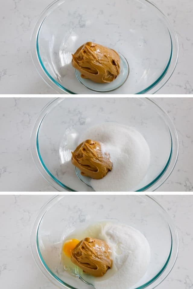 How to make 3 ingredient Peanut Butter Cookies
