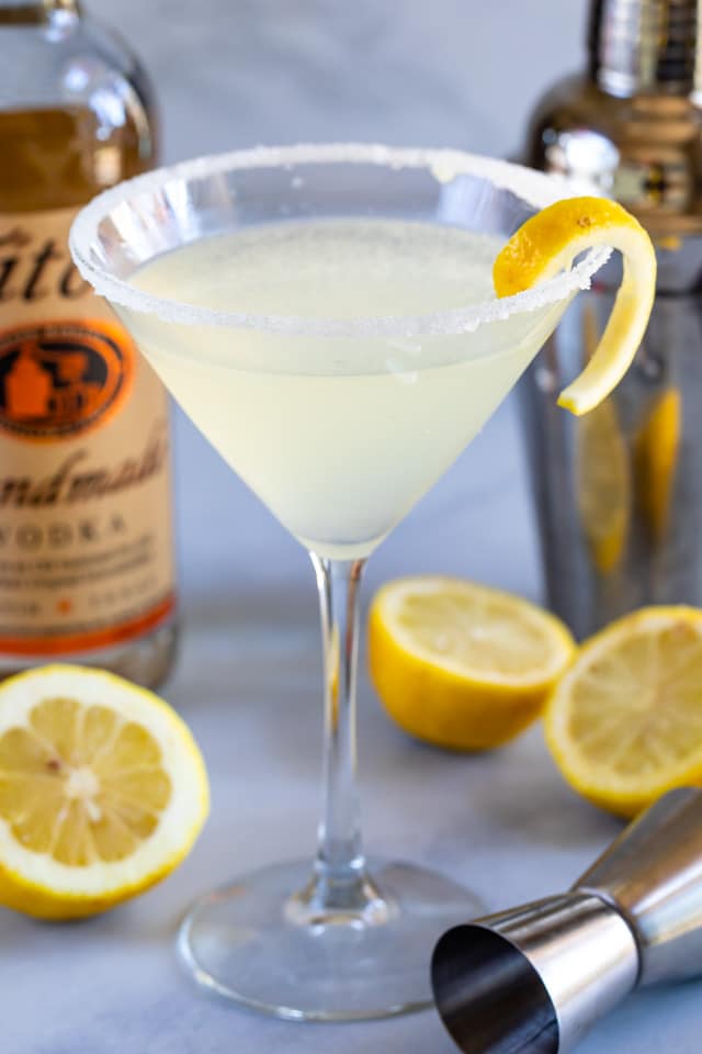 BEST Classic Lemon Drop Martini - Crazy for Crust