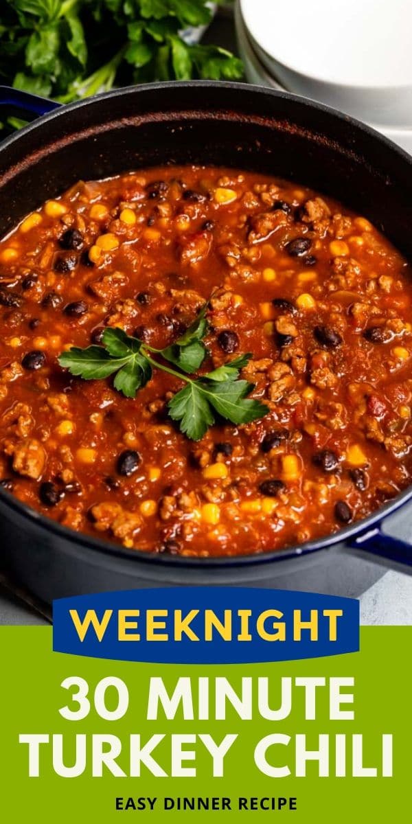 Easy turkey chili