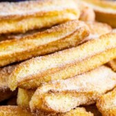 Homemade air fryer churros