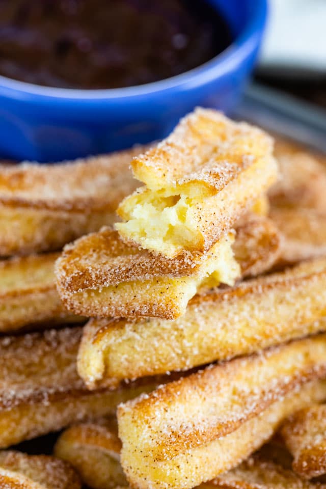 Crispy air fryer churros