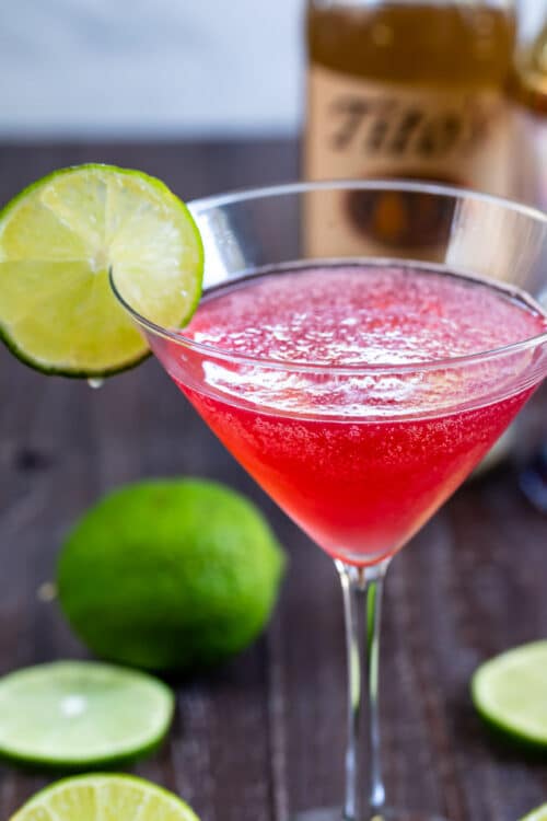 Cosmopolitan Cocktail Recipe just 4 ingredients! Crazy for Crust