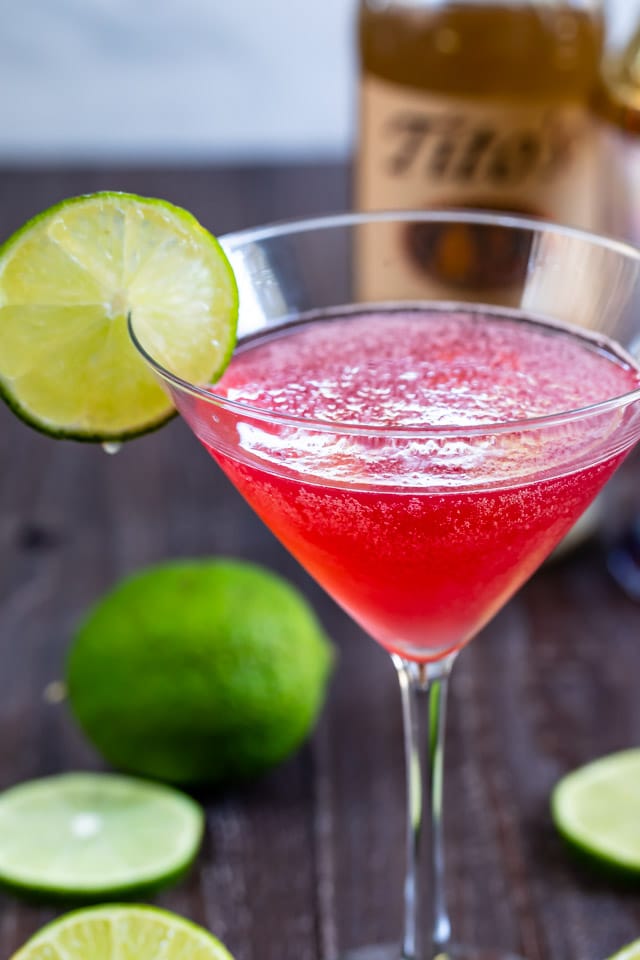 Cosmopolitan Cocktail Recipe Just 4 Ingredients Crazy For Crust