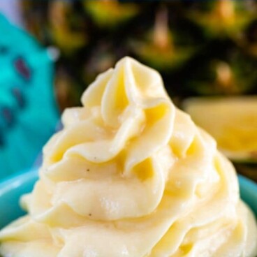 Flotteur dole whip avec écriture