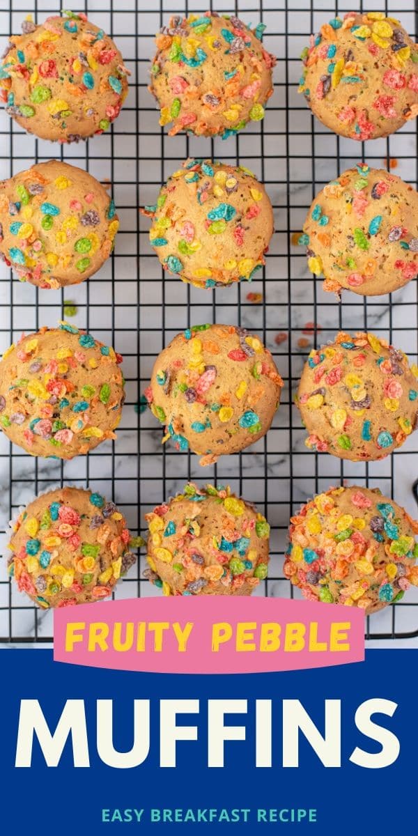 Fruity pebble muffins
