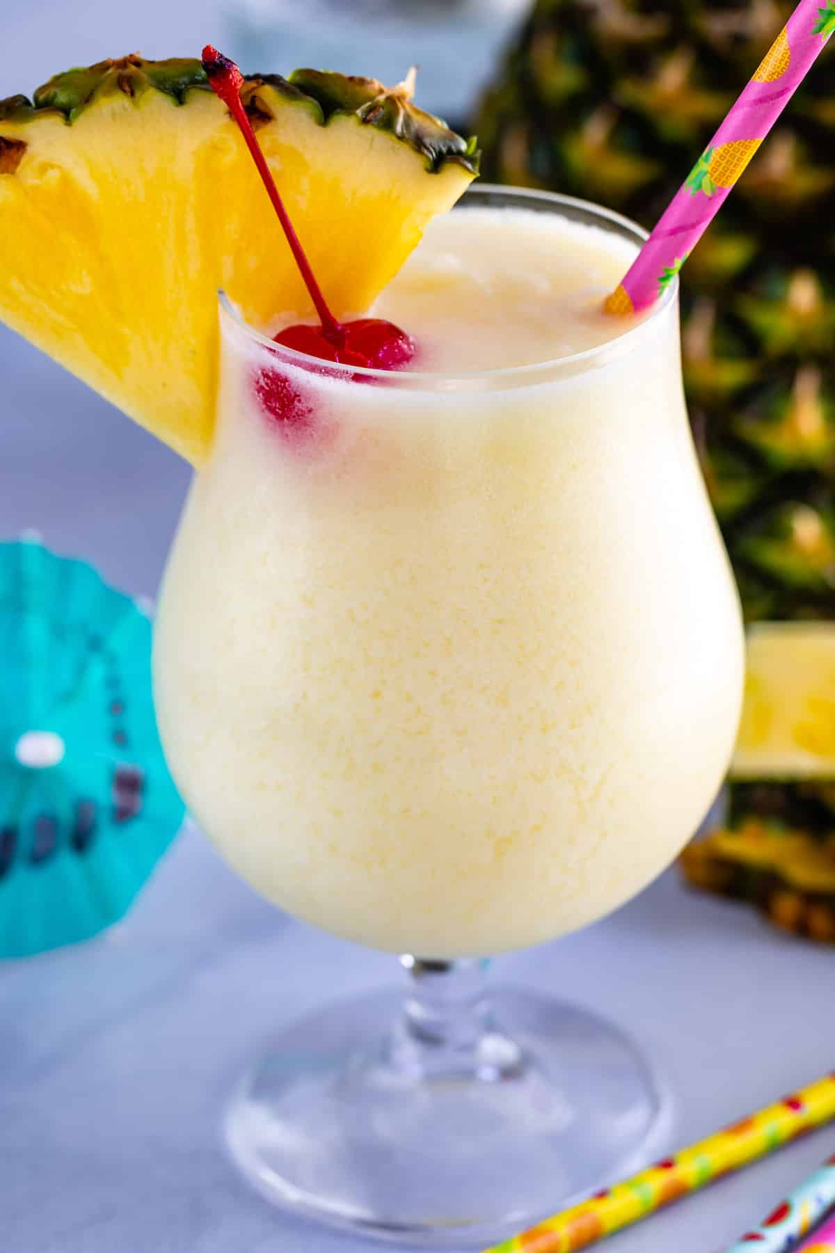 Easy Pina Colada Recipe Virgin Pina Colada Recipe Food Folks And