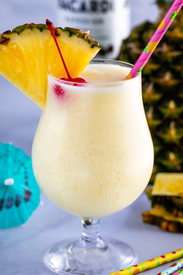 Easy Pina Colada Only 3 Ingredients Crazy For Crust