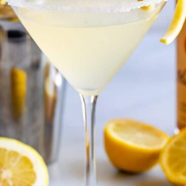 Lemon drop martini
