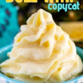 dole whip swirled in Mickey Mouse bowl