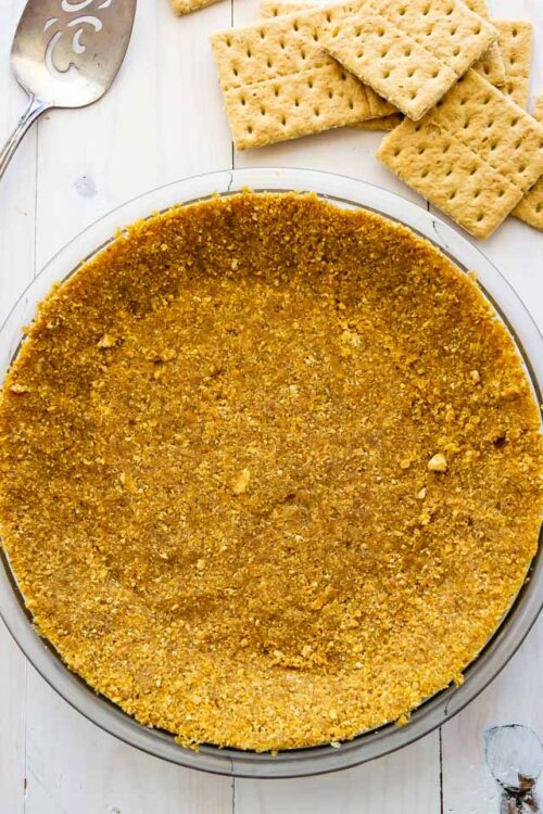 PERFECT Graham Cracker Crust Recipe (the best) Crazy for Crust