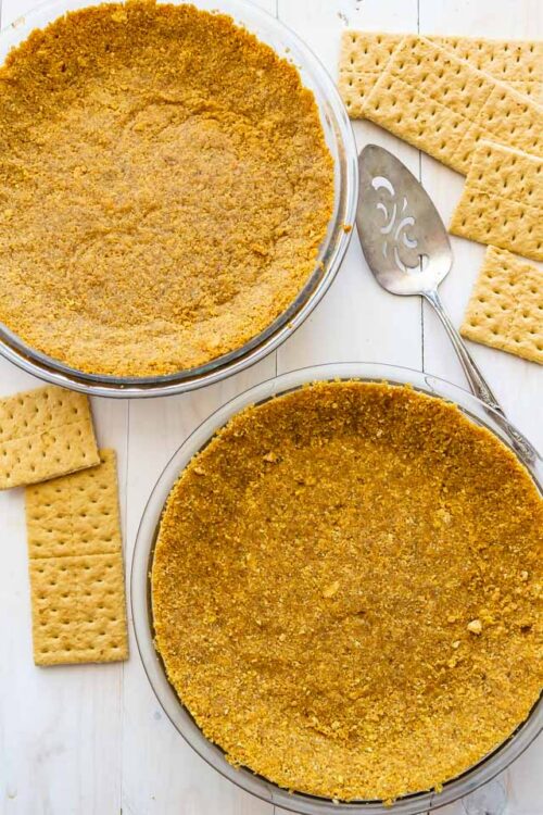 PERFECT Graham Cracker Crust Recipe (the best) Crazy for Crust