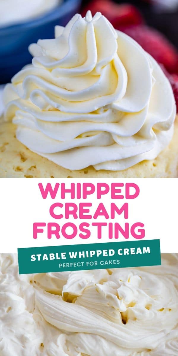 Whipped Cream Frosting Recipe - How to Make Whipped Cake Icing