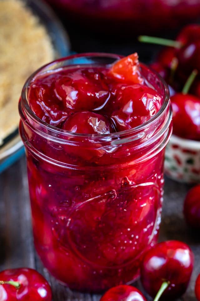 Homemade Canned Cherry Pie Filling - Tabitomo