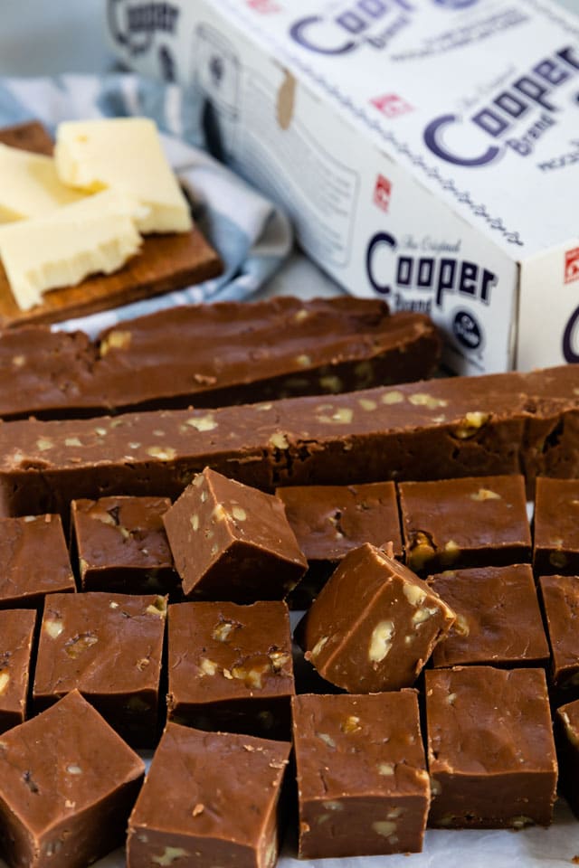 Easy Chocolate Fudge Recipe with cheese Crazy for Crust