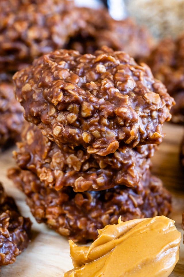 No Bake Chocolate Oatmeal Cookie Recipe Crazy For Crust 