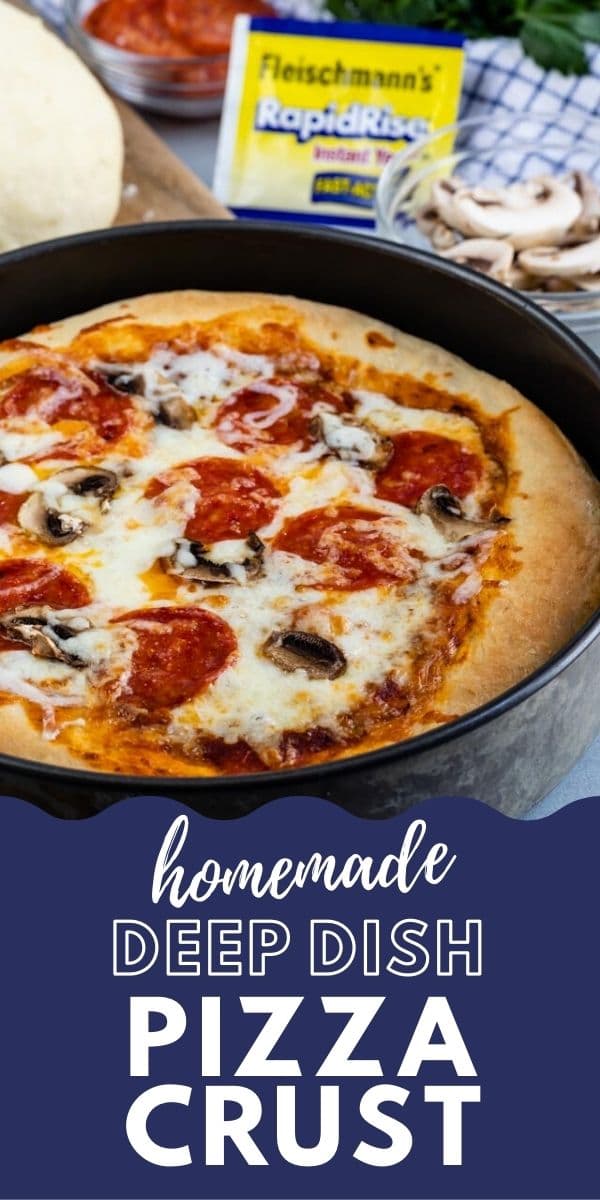 Easy Deep Dish Pizza Dough - The Café Sucre Farine