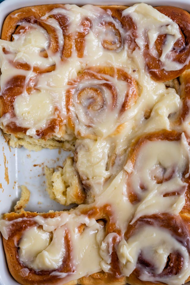 Perfect Overnight Cinnamon Rolls - Crazy for Crust