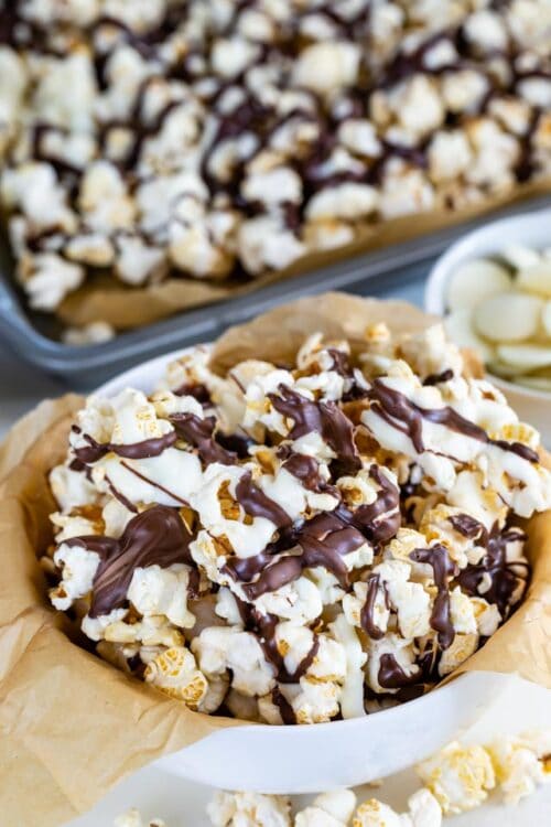 3ingredient Angie's BOOMCHICKAPOP Zebra Popcorn Recipe Crazy for Crust