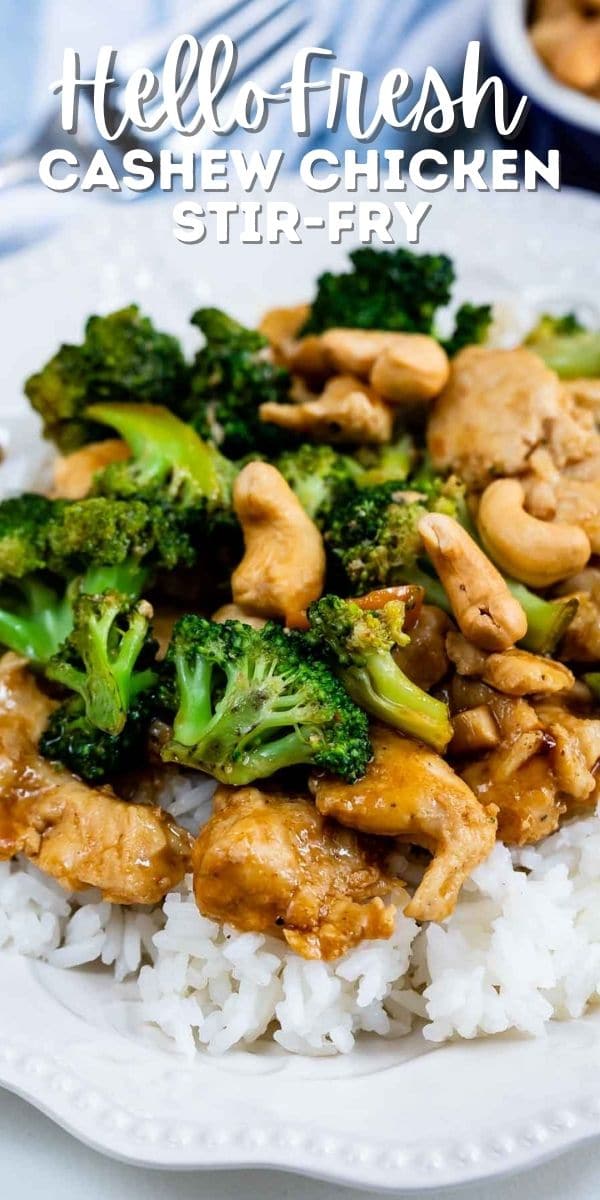 plate of chicken stir fry