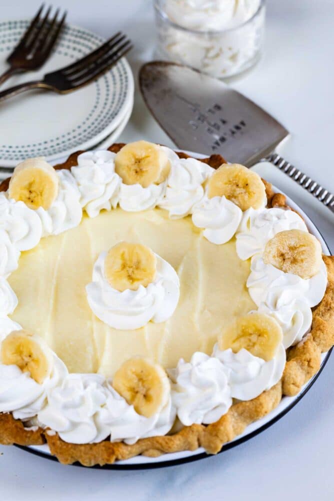 Banana Cream Pie Recipe From Scratch Crazy For Crust