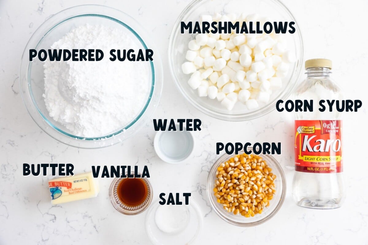 ingredients in popcorn balls