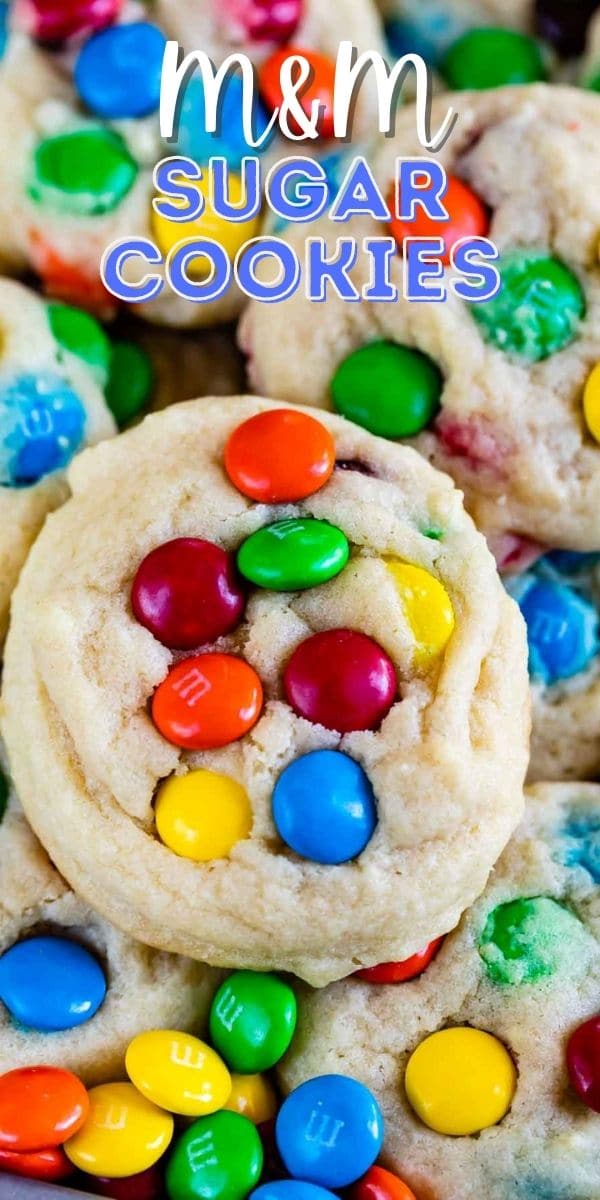 M&M Cookies (with Video!) - Sugar Spun Run