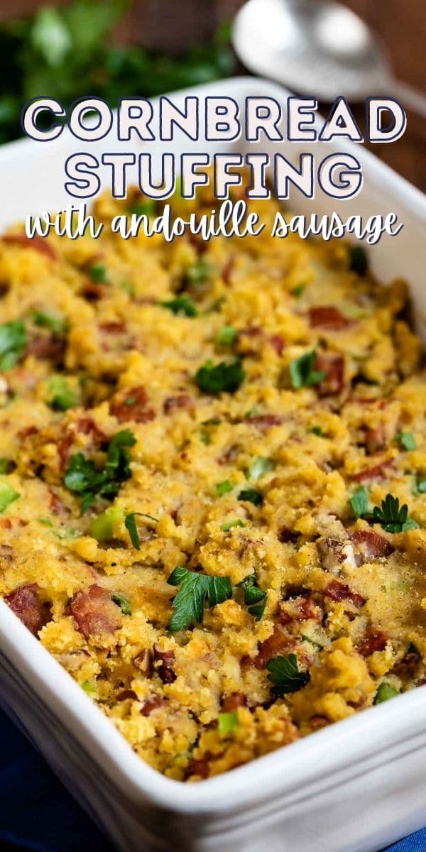 Sausage And Corn Stuffing - The Cooking Mom