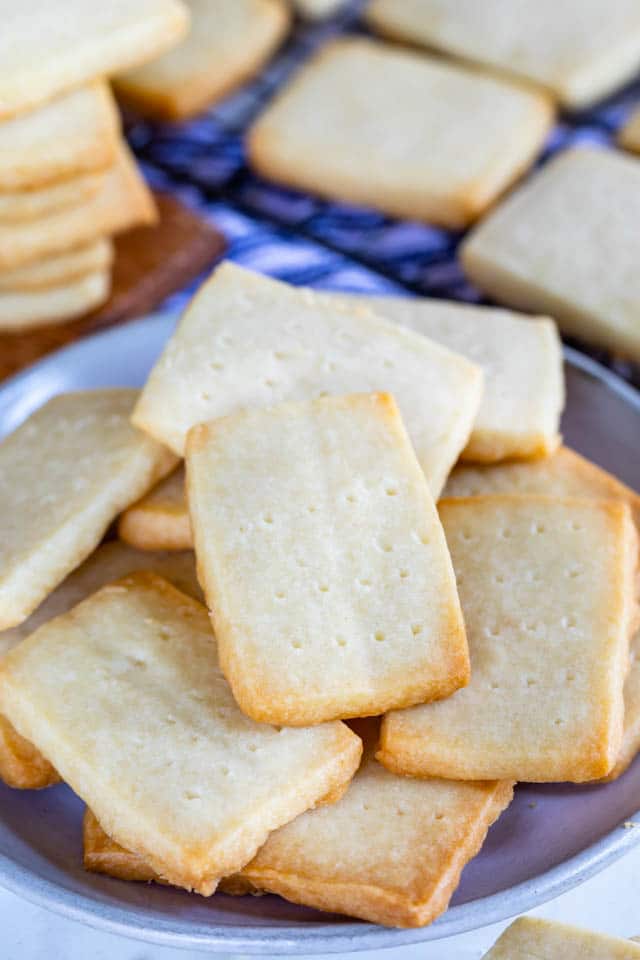 Classic Shortbread Cookies Recipe Crazy for Crust