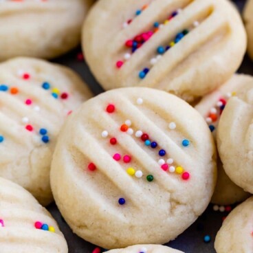 Buttery Whipped Shortbread Cookie Recipe Crazy For Crust