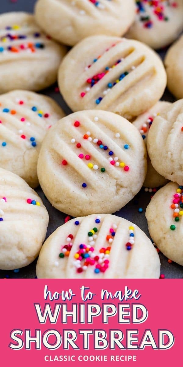 Whipped Shortbread Cookie Recipe Crazy For Crust