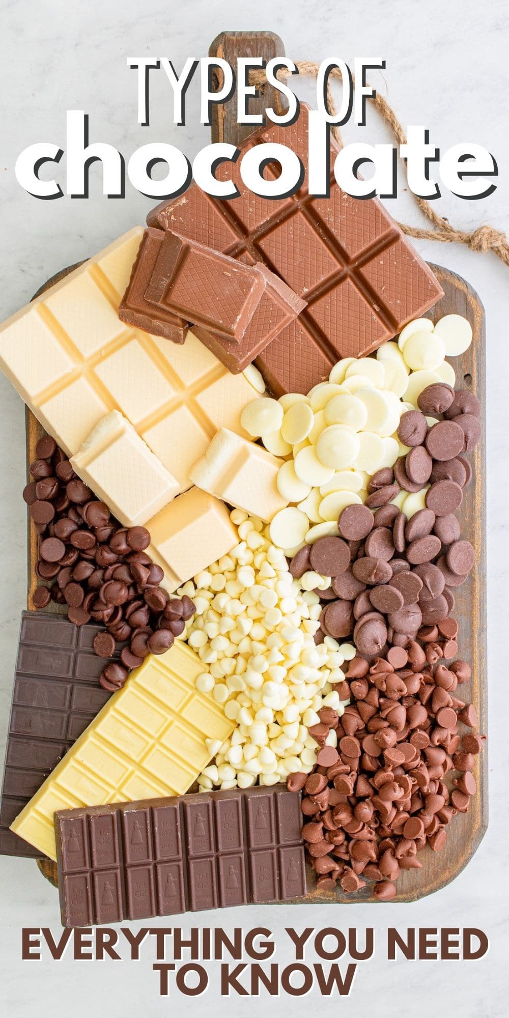All types store of chocolate
