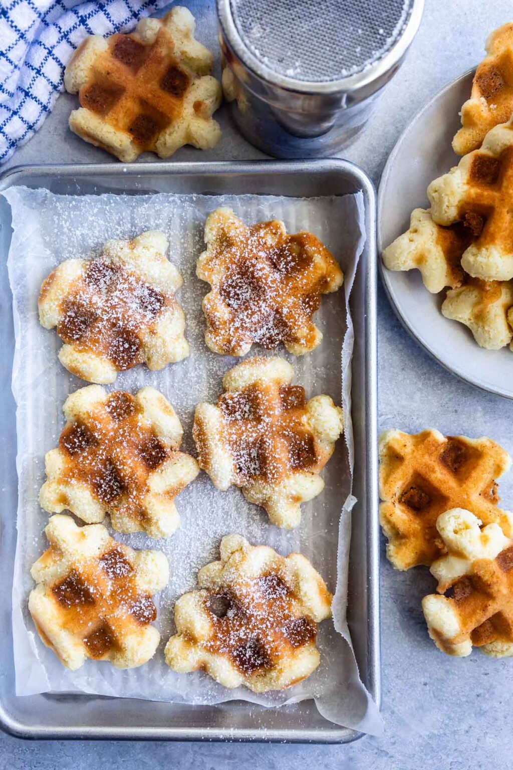 BEST Easy Vanilla Waffle Cookies Recipe Crazy for Crust