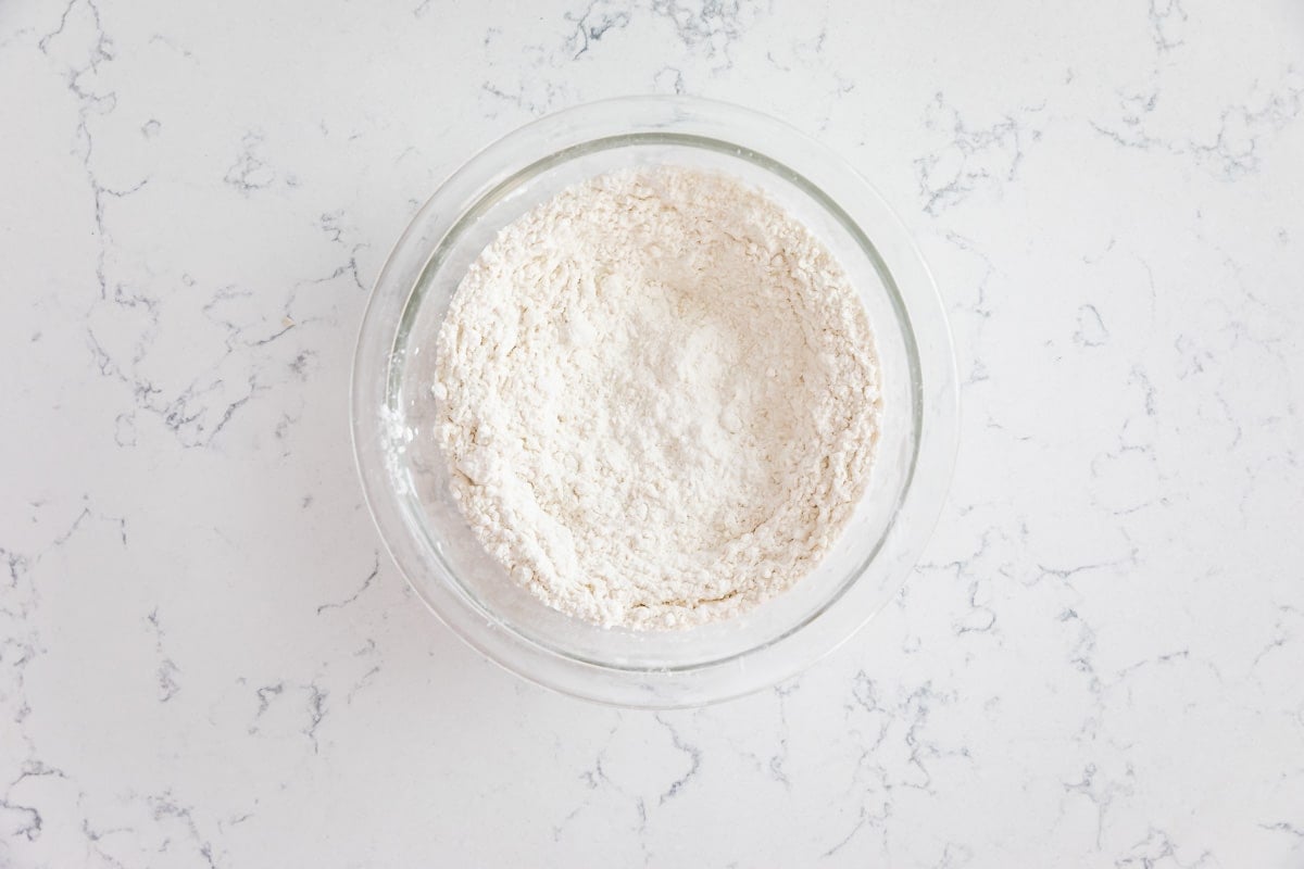 dry ingredients in bowl