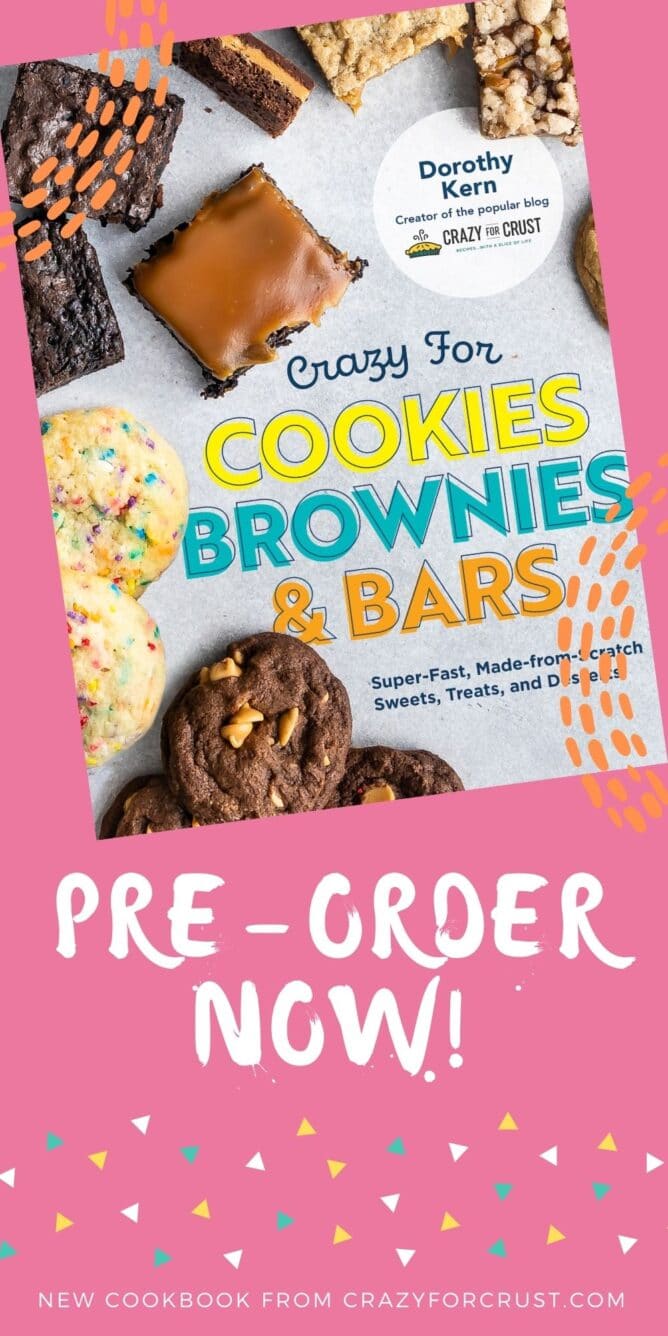 graphic with cover of book