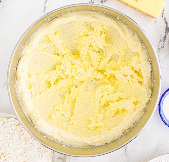 cookie dough in bowl