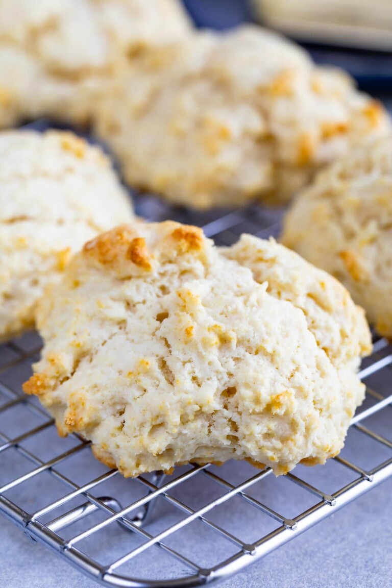 Sweet Cream Biscuits Recipe (From Scratch) Crazy for Crust