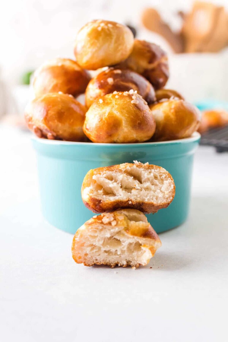 EASY Air Fryer Pretzel Bites Recipe Crazy for Crust